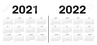 When you click it with your mouse or through using your touch pad, you will see the current monthly calendar which you can easily customize. Calendar 2021 And 2022 Template Calendar Template In Black And White Colors Holidays In Red Colors Vector Lizenzfrei Nutzbare Vektorgrafiken Clip Arts Illustrationen Image 153342481
