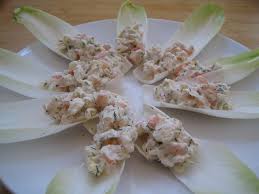 Asian shrimp salad, asian shrimp soup (thu's wonderful soup), creole garlic and shrimp appetizer, etc. Shrimp Salad On Endive Recipe Plus A Wonton Cups Recipe Cooking With Alison