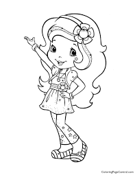 Keep your kids busy doing something fun and creative by printing out free coloring pages. Orange Blossom 02 Coloring Page Coloring Page Central