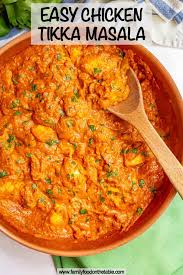 Easy Chicken Tikka Masala Family Food On The Table Recipe In 2020 Chicken Tikka Chicken Tikka Masala Tikka Masala
