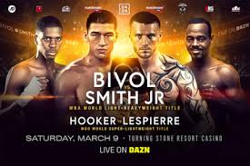 •everything streams at the best quality your device can handle. Two Title Fights Festoon Saturday S Dazn Card At Turning Stone