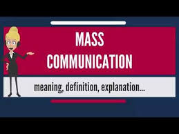 What Is Mass Communication What Does Mass Communication Mean Mass Communication Meaning Youtube Word Recognition Mass Communication What Is Communication