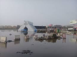 صور الأمطار تحول مجسم سد جازان لمستنقع كبير صحيفة المواطن الإلكترونية