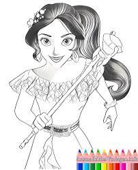 The articles include black and white diagrams of beautiful princesses in their long gowns and. Elena Von Avalor Malvorlage Princess Coloring Pages Disney Princess Colors Coloring Pages