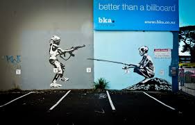 And at the barbican centre in 2017, he threw up this biting mural, showing a man and his dog, borrowed from. Street Art Fishing And Shooting 000 Street Artists Street Art Banksy Street Art