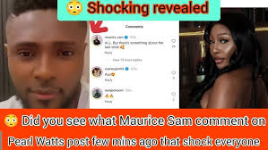 😲 Did you see what Maurice Sam comment
