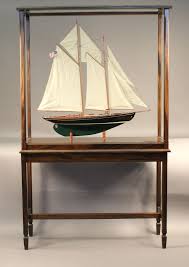 All of our models are full assembled and ready to display. Malabar X Naval Architect Alden Design Display Case And Table Ship Model Display Small Boats Boat