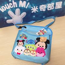 日本直送 disney tsum tsum 可掛式儲物袋雜物袋storage bag 質料 pvc 尼龍 尺寸 23w x 4 5d x 28h cm 帶長 50cm 車用 家用 房用 辦公室用