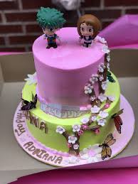 Birthday Cake For My Hero My Hero Academia Cake Anime Cake Themed Cakes Birthday Cake Girls