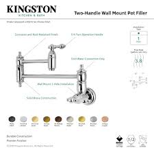 Enter your engines type number in this search field to show the parts that match your engine. Kingston Brass Ks3106al Restoration Wall Mount Pot Filler Kitchen Faucet Polished Nickel Kingston Brass