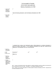Jun 10, 2017 · we understand many of you must be confused as to what kind of a cover letter you need to submit to the embassy and why would you need one. Emigrate Or Immigrate Nz Statutory Declaration Template