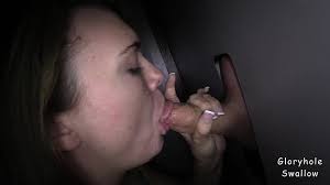 Emma's Mouthwatering Gloryhole Swallow