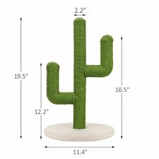 So the roots won't get hurt crashing into the other spikey pups? Pet Cat Tree Scratcher Cactus Shaped Scratching Post Tree Cool Furniture Decor
