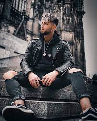 Men S Kay Michaels Platinum Leather Jacket In Black Leather Jacket Celebrities Leather Jacket Leather Jacket Men