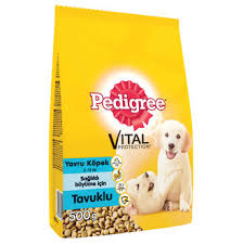 pedigree yavru tavuklu kuru mama 500 g migros
