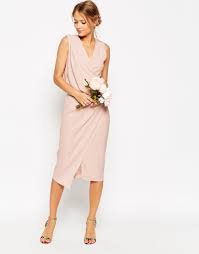 Shop with confidence on ebay! Asos Tall Wedding Wrap Drape Midi Dress Shopperboard