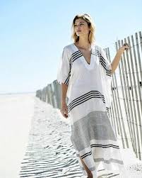 Pretty Beach Dresses Simple Classy Beachwear Classy Beachwear Swimwear Timeless Fashion Classic Time Beach Kaftan Beachwear For Women Cotton Stripe Dresses