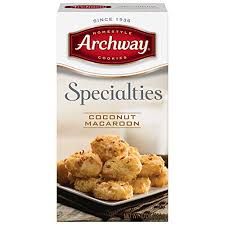 The company's biggest sellers are variations on its original oatmeal archway's origins date to 1936, when the husband and wife team of harold and ruth swanson began baking soft oatmeal cookies and doughnuts in their. Archway Archway Original Coconut Macaroon Cookies 10 Ounce Pricepulse