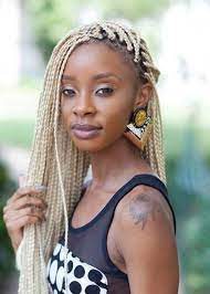 Hairspiration Blond Box Braids Twists Un Ruly Box Braids Hairstyles Blonde Braids Hair Styles