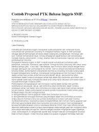 Download contoh ptk pai sd kelas v terbaru doc. Contoh Proposal Ptk Guru Smp