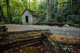 Historic Building Along The Roaring Fork Motor Nature Trail In The Smoky Mountains Smoky Mountains Scenic Drive Gatlinburg Trails