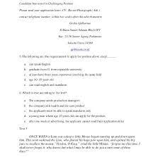 Maybe you would like to learn more about one of these? Application Letter Soal