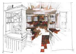 Online Sketching Courses For Interior Designers School Of Sketching By Olga Sorokina Interior Design Sketches Drawing Interior Interior Design Drawings