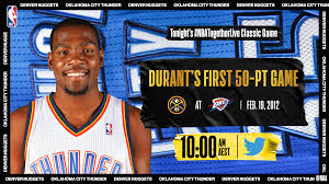 Cleveland cavaliers vs washington wizards 14 may 2021 replays full game. Nbatogetherlive Kevin Durant Records First Career 50 Point Game In Overtime Win Vs Denver Nuggets In 2012 Nba Com Australia The Official Site Of The Nba