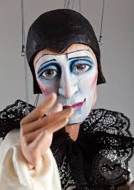 French Clown Puppet