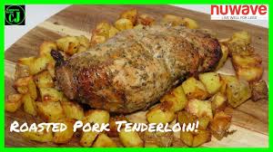 Air Fryer Roasted Pork Loin Nuwave Brio 10 Quart Air Fryer Recipe 2 Air Fryer Recipes Pork Loin Air Fryer Recipes Pork Air Fryer Recipes