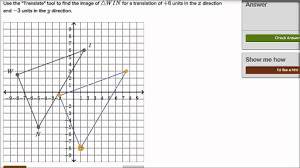 You will need to understand how to project cash flow. Performing Translations Video Khan Academy