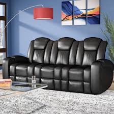 Grab some shade and sophistication with patio umbrellas designed in every style under the sun, and brighten your nights with stylish lanterns, string lights and pathway lighting options. Orren Ellis Bettina Faux Leather Reclining Configurable Living Room Set Reviews Wayfair