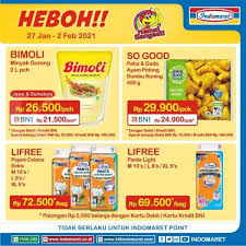 Pelanggan setia indomaret, nikmati berbagai promo menarik dari indomaret hari ini untuk berbagai produk. Promo Indomaret Harga Heboh 27 Januari 2 Februari 2021 Diskon Sepekan