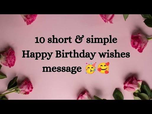 Short Birthday Quotes