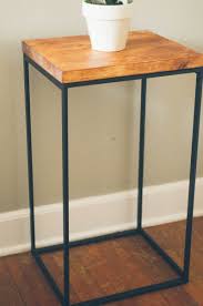 Ikea Hack Attack Making A Side Table Ikea Diy Ikea Side Table Diy Ikea Hacks