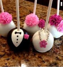 Cake Pops For A Bridal Shower Wedding Cake Pops Wedding Cake Pops Cake Pop Decorating Wedding Cake Recipe