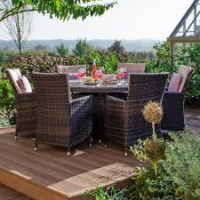 Sedona cast aluminum round gas fire table 50,000 btu heat output covers included 18 lb clear fire glass propane tank not included item 756342 model 61168 sedona cast aluminum round gas fire table Sienna 6 Seat Dining Set With Fire Pit 1 5m Round Table Brown Rattan Oak World