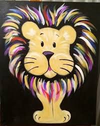 Painted Rock Ideas Do You Need Rock Painting Ideas For Spreading Rocks Around Your Neighborhood Or The Kindne Kids Canvas Painting Lion Painting Art Painting
