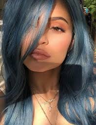 Kylie jenner, 16, is rocking new hair like her sister kim kardashian — but it's not blonde, it's blue! Top 10 Blue Hair Color Products 2020 Hair Color Blue Kylie Jenner Blue Hair Kylie Jenner Hair Color