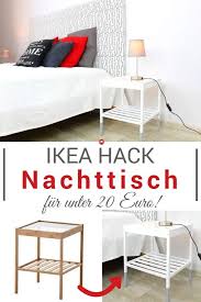 Ikea Hack Nachttisch Fur Unter 20 Euro Selber Machen Ikea Hack Nachttische Fur Unter 20 Euro Dieser Tolle Nachtti Ikea Hack Nachttisch Ikea Bett Hack Ikea