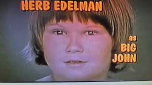 FORGOTTEN '70's TELEVISION......, BIG JOHN, LITTLE JOHN......was s  short-lived, Saturday morning 1976, NBC sitcom that revolved around 40  year-old middle school science teacher, John Martin (Herb ...