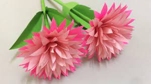 Learn how to use paper to create a wide variety of everlasting blooms and foliage. How To Make Beautiful Flower With Paper Making Paper Flowers Step By Step Diy Paper Flowers 23 Youtube