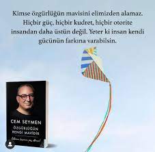 Yeni yayınlardan email ile haberdar ol. Kitap Kulubu Cem Seymen Ozgurlugun Rengi Mavidir Facebook