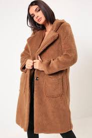 Shop 39 top borg coat and earn cash back all in one place. Camel Oversized Pocket Longline Teddy Borg Coat Coats Jackets I Saw It First