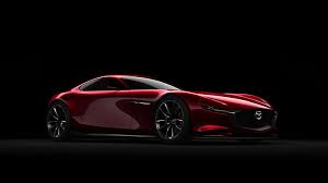 Hd Wallpaper Red Mazda Sports Coupe Concept Rx Vision Car Sports Car Luxury Wallpaper Flare