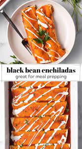 Easy Veggie Black Bean Enchiladas Karissa S Vegan Kitchen Recipe Vegan Recipes Healthy Tasty Vegetarian Recipes Vegan Dinner Recipes