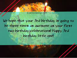 Your aunt will always inspirational birthday wishes messages for niece. 20 Best Happy 3rd Birthday Quotes And Wishes