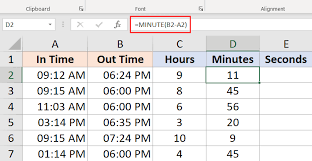 Minutes to seconds conversion table Calculate Time In Excel Time Difference Hours Worked Add Subtract Trump Excel