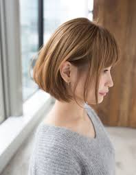 年齢問わず小顔ショートボブ ky 185 ヘアカタログ 髪型 ヘアスタイル afloat アフロート 表参道 銀座 名古屋の美容室 美容院 ヘアモデル ショートボブ ボブ