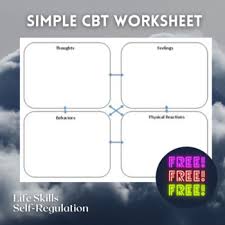 Free cognitive worksheets for adults. Cbt Cycle Printable Pdf Worksheet Free Cognitive Behavioral Therapy
